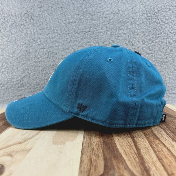 '47 Brand Seattle Mariners Adjustable Clean Up Blue Hat Cap MLB - Picture 4 of 5